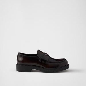 Prada BrUKhed Leather Loafers UK 7 Men